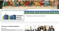 Desktop Screenshot of madisonbaptistmontreal.com